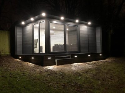 Peterborough Garden Room Being Used As Quite Retreat Outside Shot Peterborough Garden Room Being Used As Quite Retreat Outside Shot